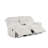 Heaven White 3pc Reclining Set