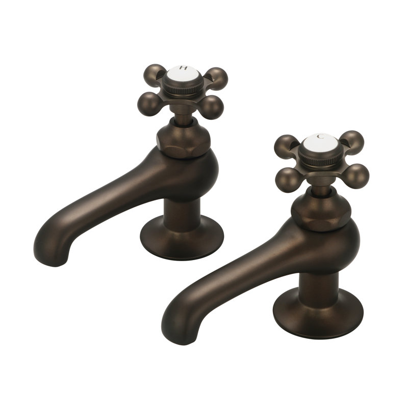 Stonington 2-handle Bathroom Faucet, Oil Rubbed Bronze, Cross Handles