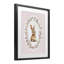 Printemps Gingham Rabbit, reproduction encadrée sous verre, conception par Christine Simpson Art-806544469-806544471