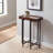 Framed Stone Top Accent Table With Metal Base-475298989