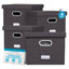 Boîte en tissu BirdRock Home-442199525-474150550