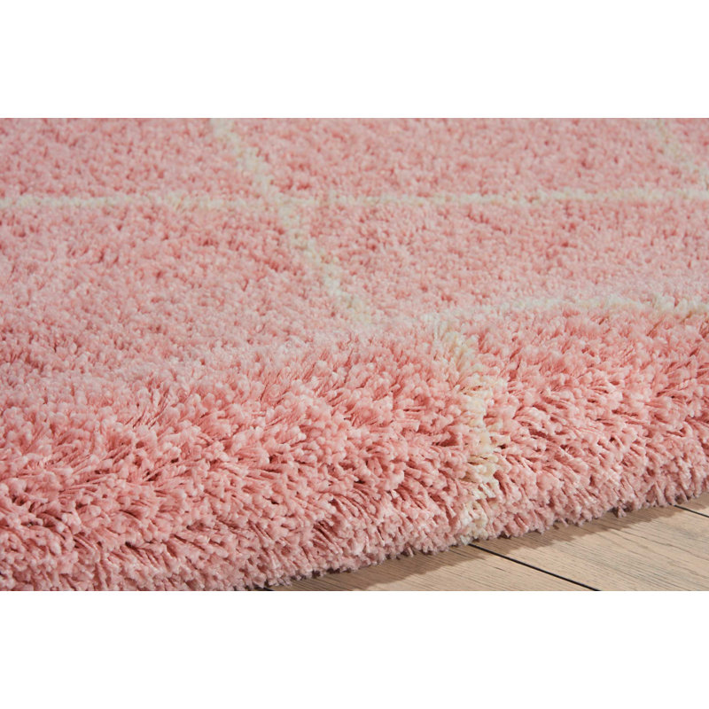 Tapis marocain à poils longs Rosetta, Rectangle 5 pi x 7 pi