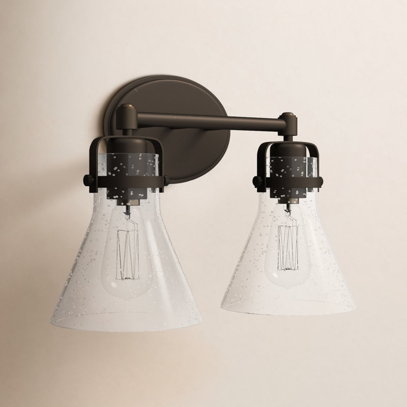 Éclairage pour meuble-lavabo à intensité variable Urbana, Bronze huilé, Non, 2 Lights