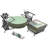 Sorbus 4 Section Multi-Functional Outdoor Buffet Utensil Caddy-109972830