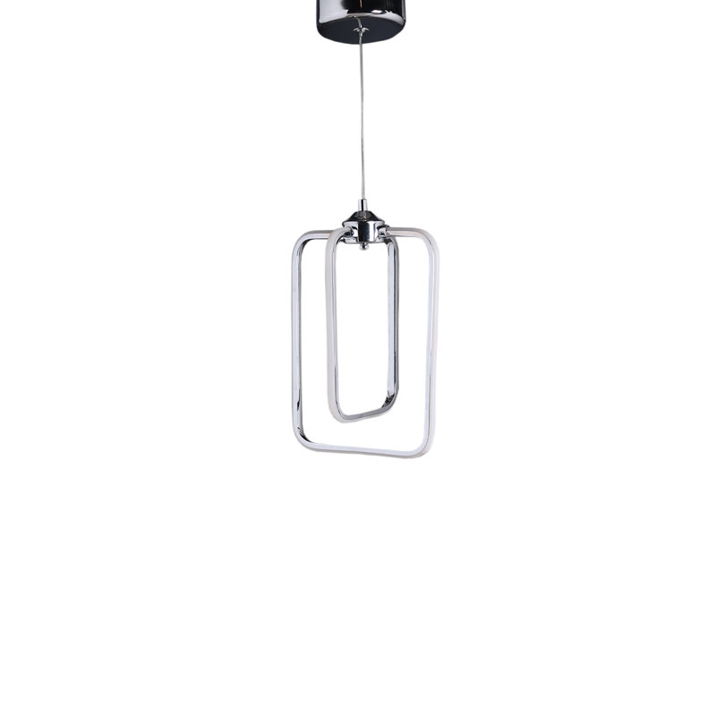 Luminaire suspendu géométrique 1 lumière DEL Tennyson