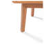 Ensemble de causeuse et de table basse Brooklyn pour salon - Canapé 1 place en bois de teck au design moderne
