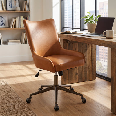 George Oliver Genuine Leather Task Chair