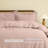 Dreamology Waffle Weave Duvet Cover, Full Duvet Covers,100% Cotton Waffle Duvet Covers with Zipper Closure, Soft Luxury Textured & Breathable, 2 Pillow shams, 1 Duvet Cover(Terracotta, Full)-124137409-124137411