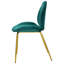Fauteuil d'appoint en velours-1015743377