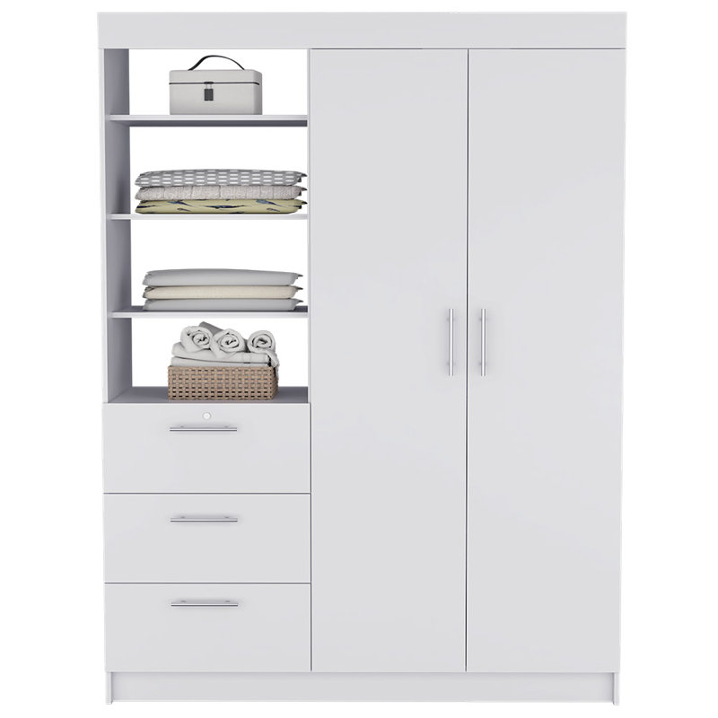 Armoire Rekisha Rumanu, 3 tiroirs, largeur x 59,1 po