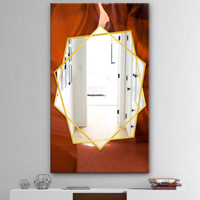 Miroir d'appoint Beam in Antelope Canyon en Arizona