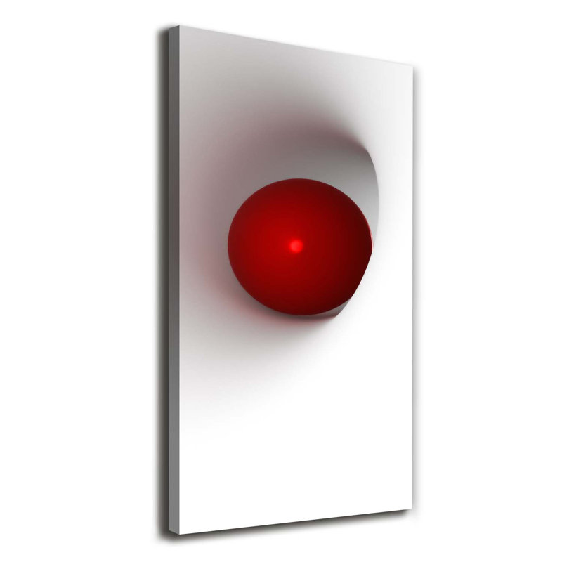 Abstraction Sphere - Wrapped Canvas Print