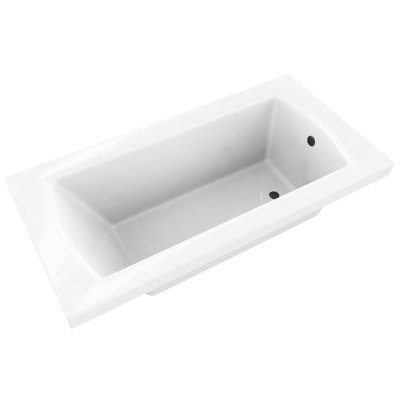 Signature 72'' x 36'' Soaking Acrylic Bathtub
