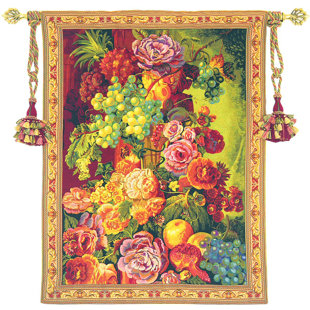 Loom Woven Blended Fabric Tapestry