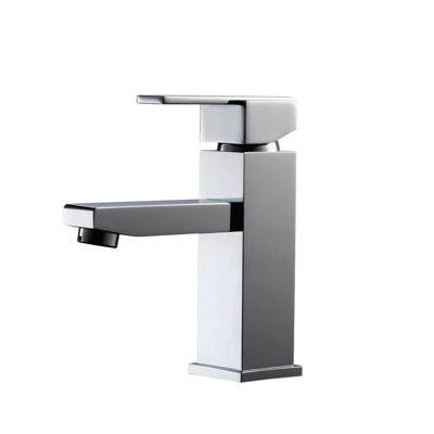 Aqua Single-Hole Single-handle Bathroom Faucet