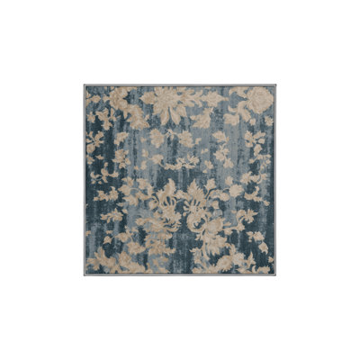 Machine Washable Gray Area Rug