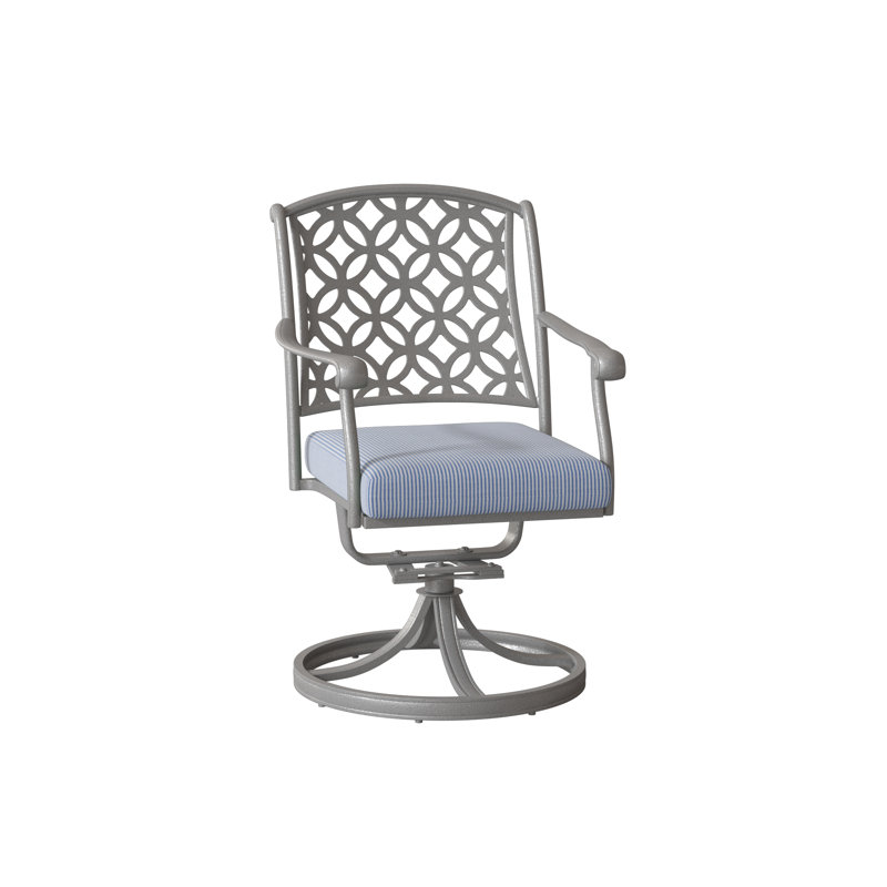 Casa Outdoor Dining Armchair, Pewter, Sesame