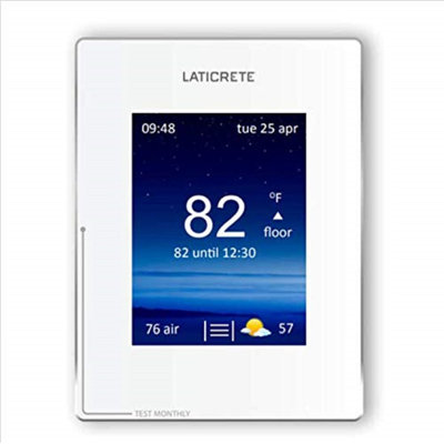 Programmable blanc laticrete