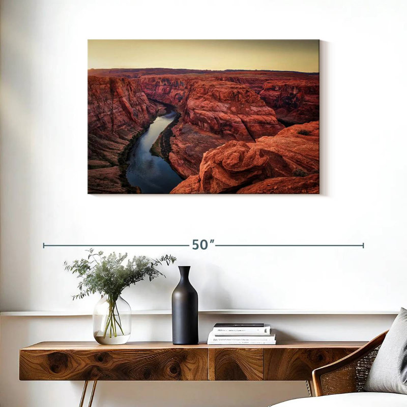 Alvord Horseshoe Bend Vista, 24" H x 36" W