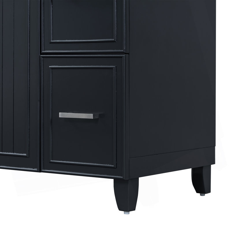 Meuble-lavabo polyvalent avec rangement spacieux et design fonctionnel