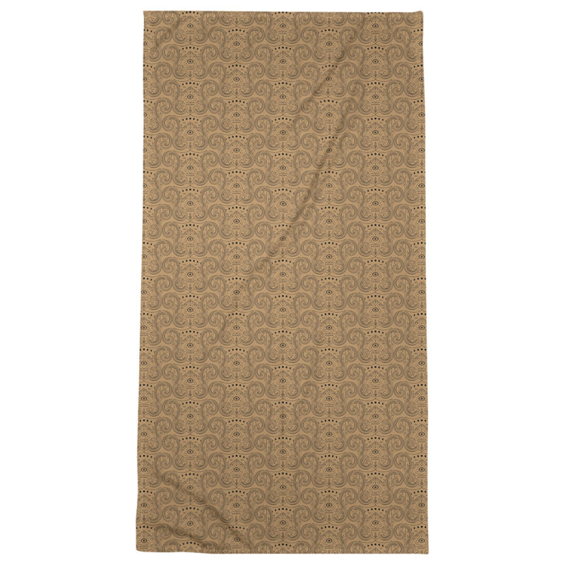 Serviette de bain Third Eye, Orange