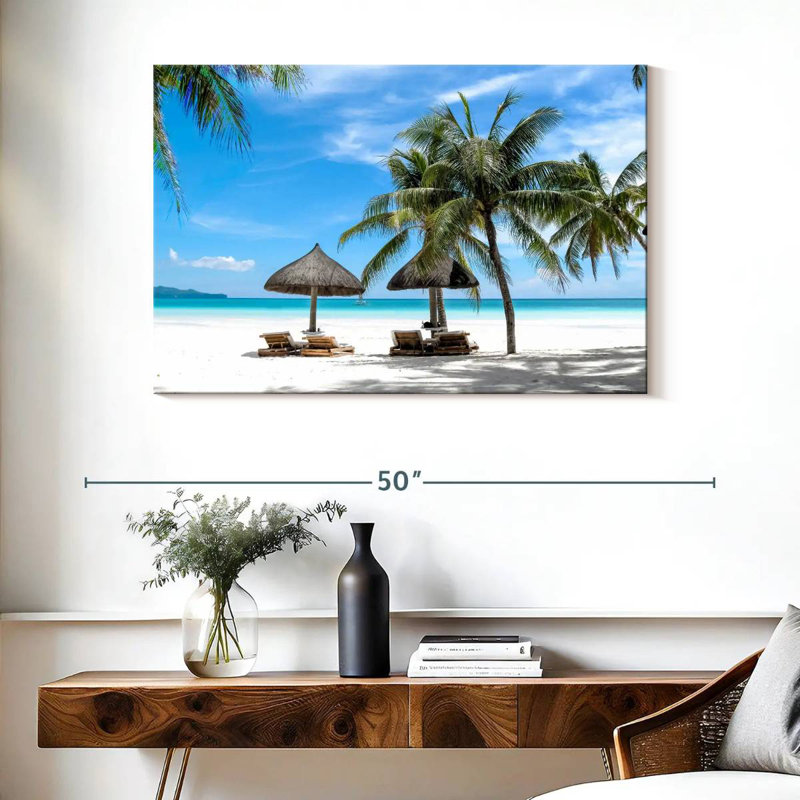 Gillard Coastal Boracay Seashore, H 26 po x l 39 po