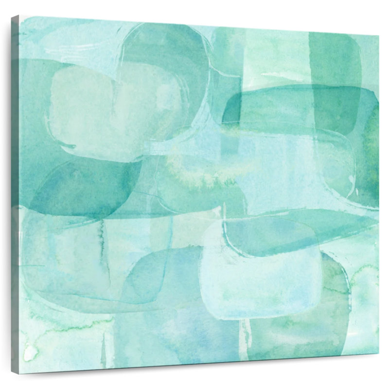 Avery Sea Glass Reflection I, H 24 po x l 24 po