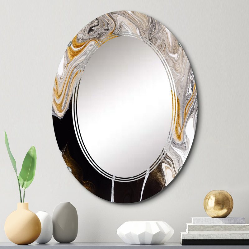 Oval Mirror, 30" x 20"