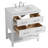 Sinclaire 30" W Freestanding Single Bathroom Vanity Set-276289837