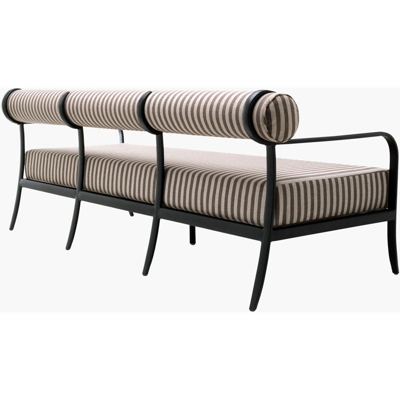 Ashley Childers X Surya Antibes Sofa, Brown
