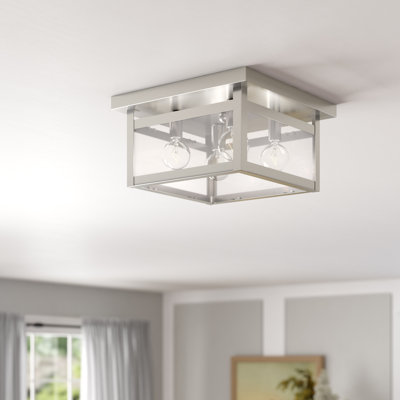 Amores Glass Flush Mount