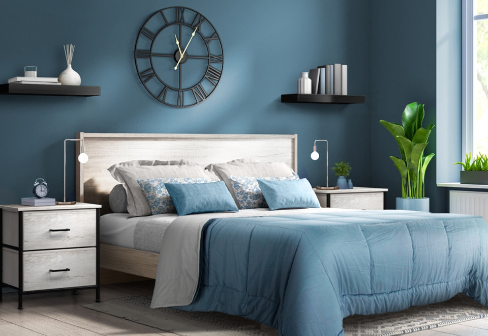Wall Mounted Shelves and Clocks