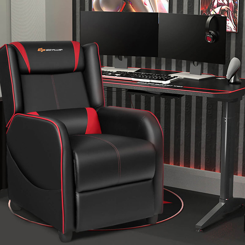 Fauteuil inclinable Massage, Rouge