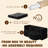 Evren Boneless Modern Minimalist Compression Convertible Floor Sofa Bed with Pillows-124301695-124635912