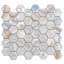 Recycled 1.88" x 1.88" Glass Honeycomb Mosaic Wall  Tile-90908223