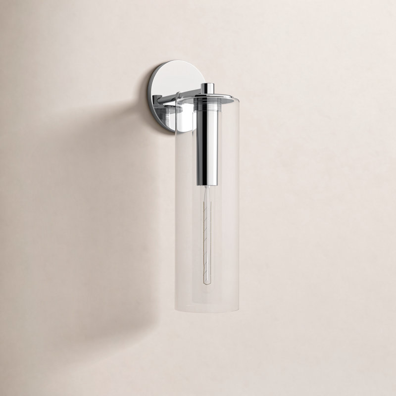 Adreille Armed Sconce, Polished Nickel