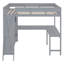 Lit mezzanine double avec bureau et tablette-1923226814