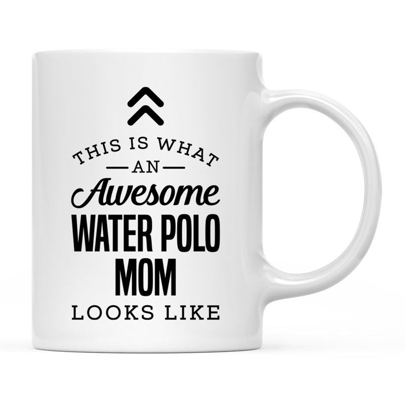 « This is what a awesome water polo MOM like a coffee »
