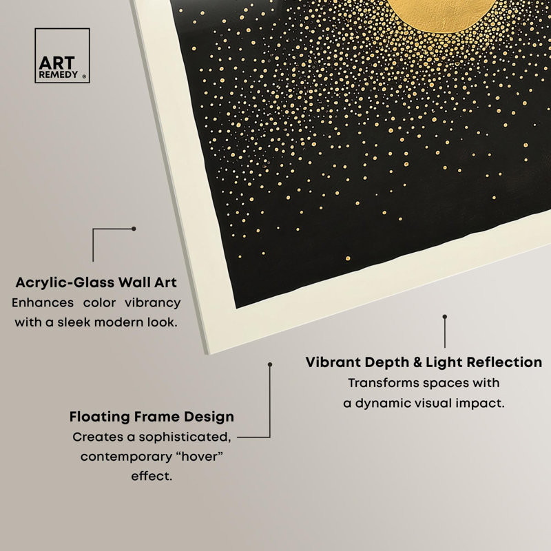 Impression sur toile Golden Vortex II Boho Gold Art par Art Remedy, H 30 po x l 30 po