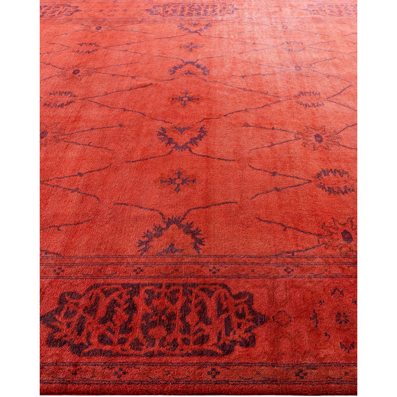 Overyed One-of-a-Kind Rectangle 8'1" X 10'2" Hand Knotted Area Rug