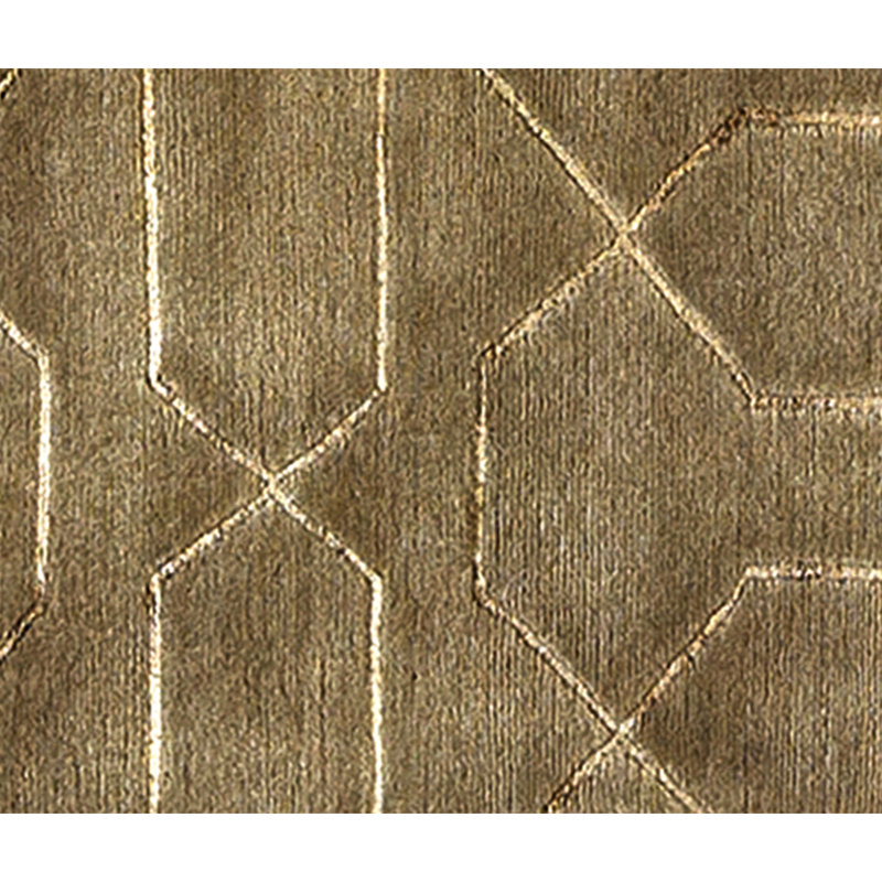 Tapis rectangulaire noué à la main