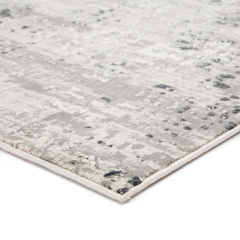 Hurley Abstract Indoor Rug, Round 6'