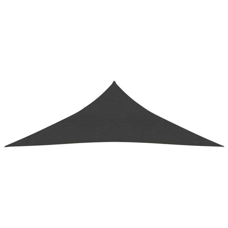Austrinus 3.5m x 4.9m Triangular Shade Sail, Anthracite