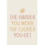 Theirry The Harder You Work - Wrapped Canvas Print-1139946105