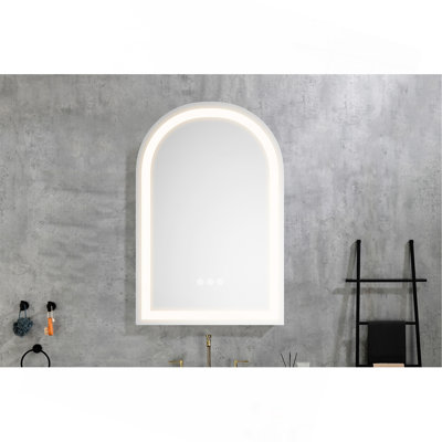 Miroir de salle de bain polyvalent avec fonctions avancées pour un toilettage idéal