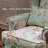 Alminas Upholstered Accent Chair with Ottoman