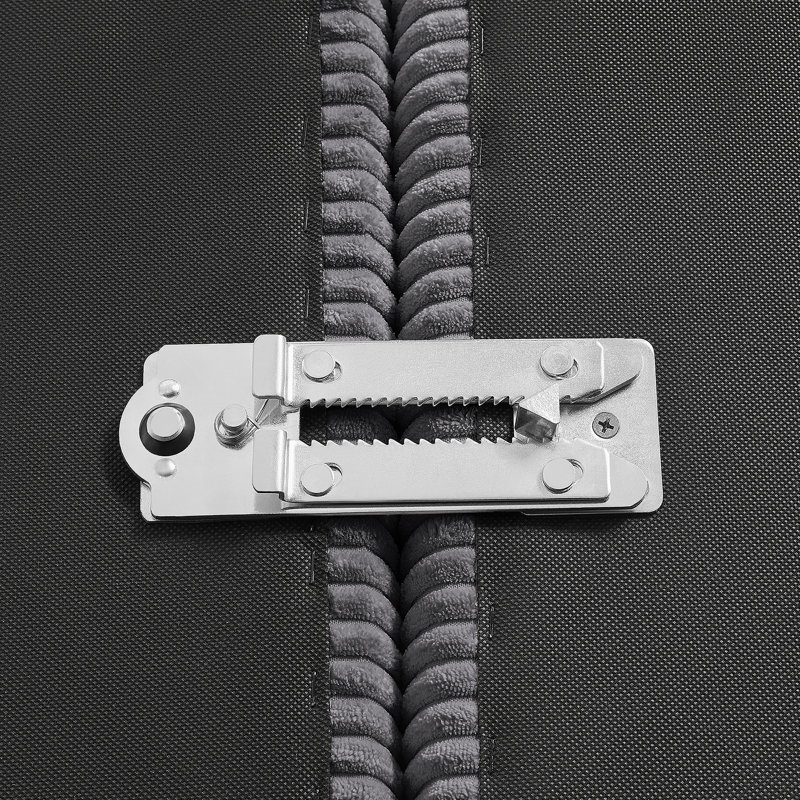 Canapé modulaire 6 pièces - gris anthracite, Polyester gris anthracite