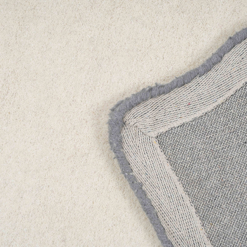 Tarba Grey   Floor Rug, Rectangle 5' x 7'