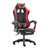 Reclining Ergonomic Faux Leather Swiveling PC & Racing Game Chair with Footrest-102871747-92609539