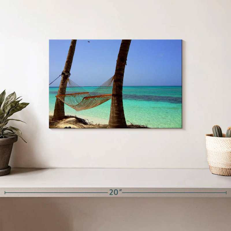 Gillard Peaceful Tropical Beach, 8" H x 12" W